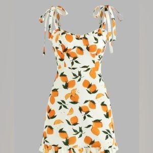Cider lemon dress Small NWT